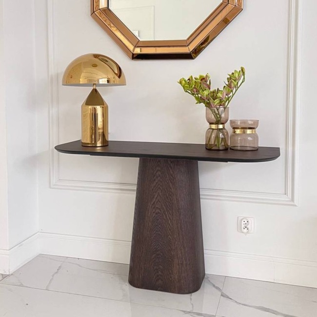 Nowoczesna konsola drewniana Modena