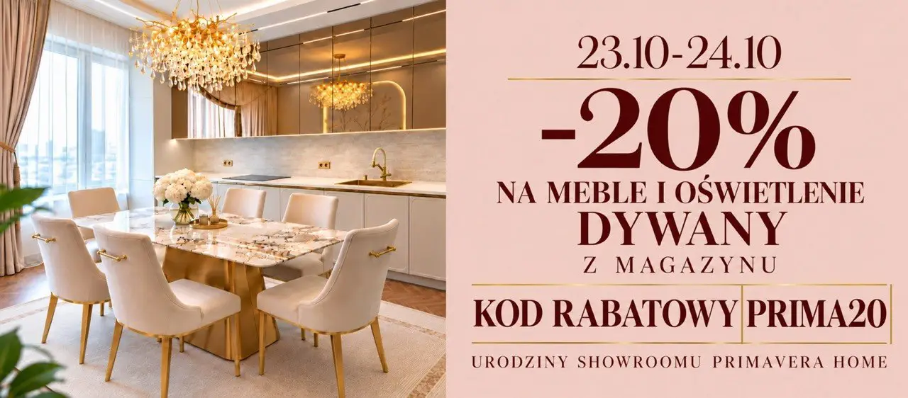 Rabat na meble z magazynu