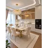Ekskluzywne Krzesło NAOMI – Nowoczesny Włoski Design w wyrafinowanej formie- Primavera Home w aranżacji nowoczesnego wnętrza, doskonałe do przestrzeni życiowej.