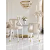 Hoker Glamour PALACE Beżowy Biały z perspektywy bocznej. Meble na zamówienie od Primavera Home.