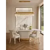 Krzesło PALACE Glamour w środkowej części nowoczesnego wnętrza, efektowne meble na zamówienie od Primavera Home.