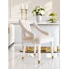 Krzesło PALACE Glamour w perspektywie bocznej, idealne do eleganckiego biura. Meble na zamówienie od Primavera Home.