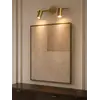 Lampa glamour, złota, sufitowa, designerska, ekskluzywna, dwa punkty świetlne MODERN 2 w ujęciu z przodu. Oświetlenie na zamówienie od Primavera Home.
