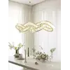 Żyrandol CRYSTAL 5 Złoty — aranżacja wnętrza. Primavera Home.