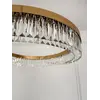 Cztery ujęcia Żyrandola Kryształowego Ring Złoty 80 cm Diamond w pełnym zestawie, meble na zamówienie od Primavera Home.