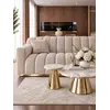Sofa LONDON Beżowa widziana w kształcie L. Meble na zamówienie od Primavera Home.