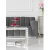 Sofa LONDON Nowoczesna w aranżacji ciemnego wnętrza, podkreślająca elegancki design. Meble na zamówienie od Primavera Home.