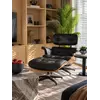 Fotel Lounge z Podnóżkiem w zbliżeniu. Meble na zamówienie od Primavera Home.