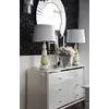 Lampa stołowa kryształowa glamour