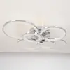 Lampa Led Sufit Kryształki Plafon Glamour