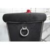 Upholstered chair LARGO glamour for the dining room, with a knocker 90x44x57