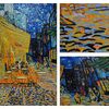 Mozaika szklana Van Gogh Taras kawiarni w nocy