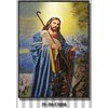 Glass mosaic religious painting of christian religious