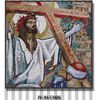 Glass mosaic religious painting of christian religious