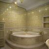 Glass mosaic Damano Gioro Giallo gold, white