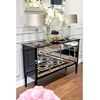 Mirror dresser Elegance glamorous New York style modern wooden white/black