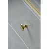 Glamour white gold lacquered bedside cabinet for bedroom Lorenzo S Gold