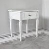 Glamour mirror bedside cabinet for the Diamond white, hamptons style bedroom 59x52x45