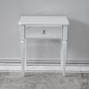 Glamour mirror bedside cabinet for the Diamond white, hamptons style bedroom 59x52x45