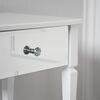 Glamour mirror bedside cabinet for the Diamond white, hamptons style bedroom 59x52x45