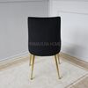 Glamour chair, golden legs MODERN