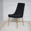 Glamour chair, golden legs MODERN