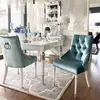 Glamour chair PRINCE with knocker for dining room New York modern 