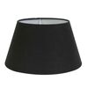 Round lampshade in graphite glamour style