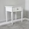 Glamour mirror bedside cabinet for the Diamond white, hamptons style bedroom 59x52x45