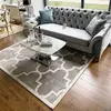 Modern Moroccan clover rug, gray MAROC