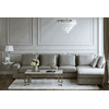 Glamorous, modern, modular, corner sofa for the living room, Italian style FIGARO
