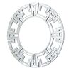 New York style decorative mirror glamour silver ELISE