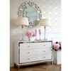 New York style decorative mirror glamour silver ELISE