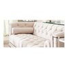 PAOLA quilted glamour sofa