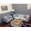 PAOLA quilted glamour sofa
