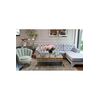Glamour upholstered sofa, corner sofa with bedroom function PRADA