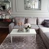 Wooden glamor coffee table for the ELEGANCE dining room, hamptons style