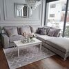 Wooden glamor coffee table for the ELEGANCE dining room, hamptons style