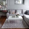Wooden glamor coffee table for the ELEGANCE dining room, hamptons style
