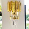 Luxury crystal wall lamp glamour wall lamp , gold EMPIRE