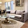 Glamour upholstered sofa, modern QUEEN