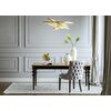 Wooden glamour table for dining room Milano