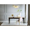 Wooden glamour table for dining room Milano