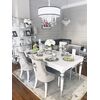 Wooden glamour table for dining room QUEEN