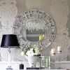 New York style decorative mirror glamour silver ELISE