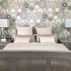 Decorative wallpaper glamor Versace Les Étoiles De La Mer plates shade of gray