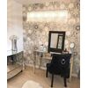 Decorative wallpaper glamor Versace Les Étoiles De La Mer plates shade of gray