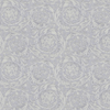 Tapeta geometryczna Versace IV Barocco Metallics ornamentna, jasny niebieski