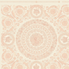 Wallpaper VERSACE IV Heritage powder pink ornament on a white background