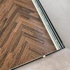 Exclusive Versace geometric wallpaper dark brown chevron zigzags
